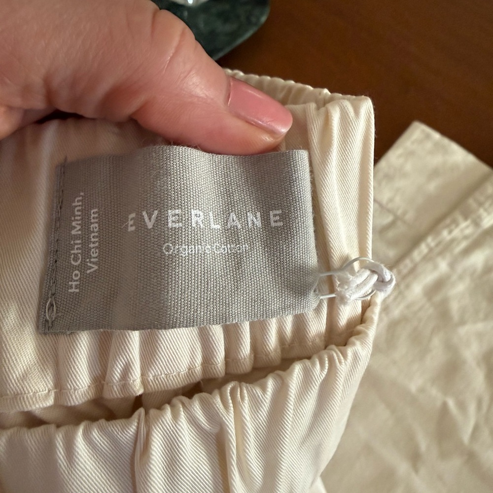 Everlane Canvas Easy Pants